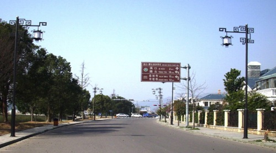 奉化溪口民國風(fēng)情LED庭院燈
