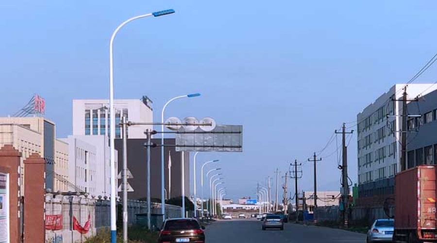 奉化三橫開(kāi)發(fā)區(qū)匯盛路路燈工程